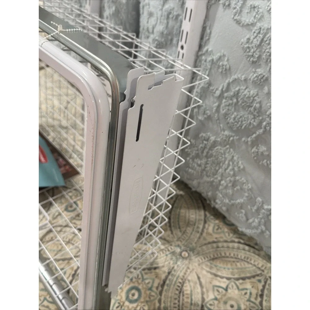 Rubbermaid HomeFree Series Drawer White 7 1/4 ″ x 23½″  No-Cut Closet Insert